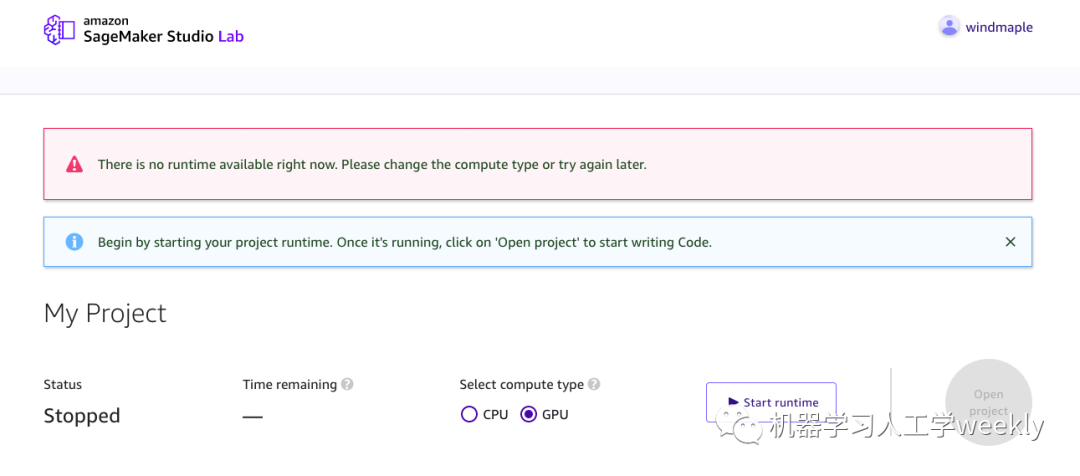 AWS SageMaker Studio Lab免费的机器福利利用起来~