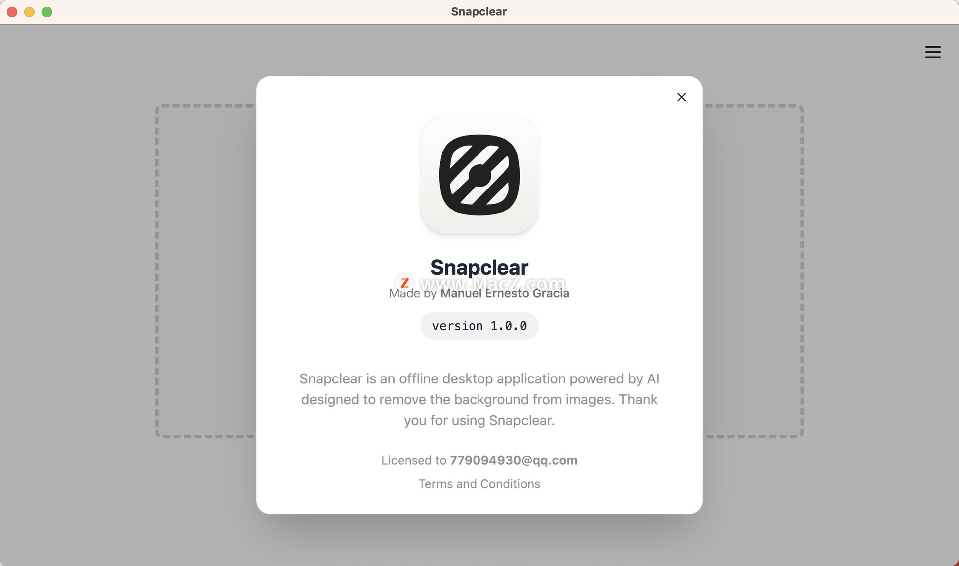 Snapclear for mac图像背景删除软件