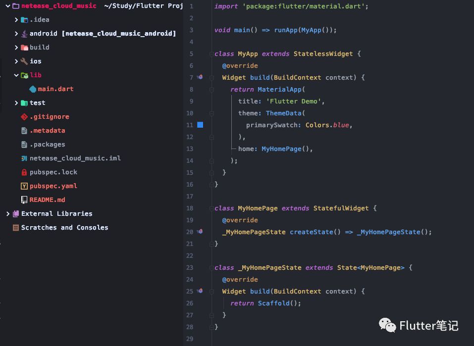 创建组件ovalshape失败flutter实战从0搭建网易云音乐ap