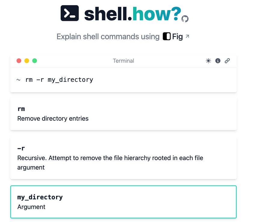 shell.how 使用示例