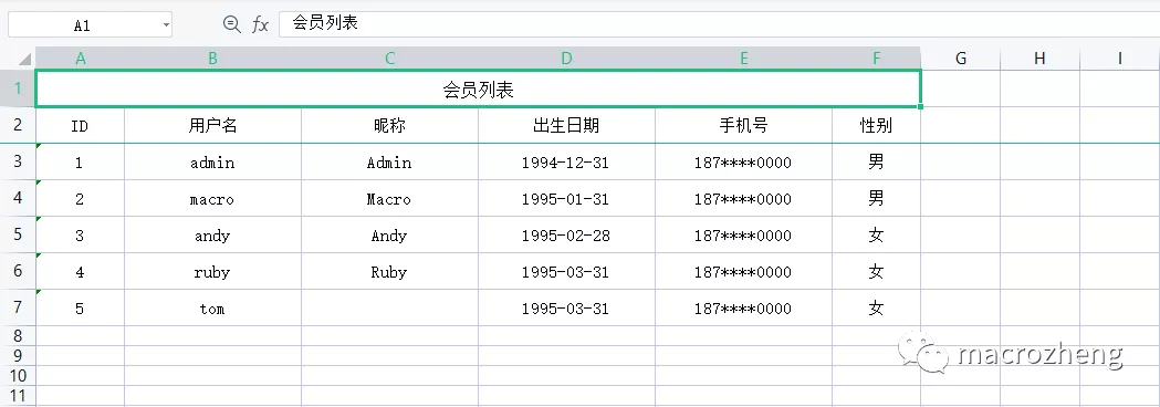 SpringBoot实现Excel导入导出，好用到爆，POI可以扔掉了