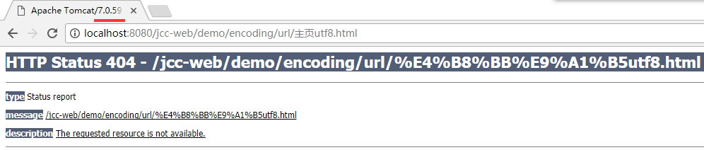 tomcat6 tomcat7 中文 url 找不到文件 404