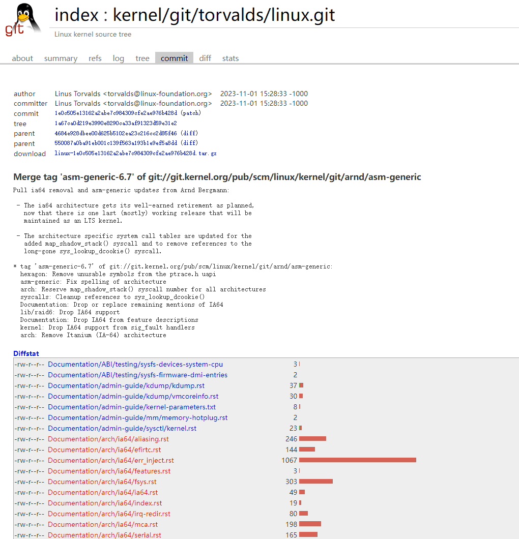 Linux 6.7 正式移除对英特尔 IA-64 架构安腾处理器的支持Linux 6.7 正式移除对英特尔 IA-64 架构安腾处理器的支持