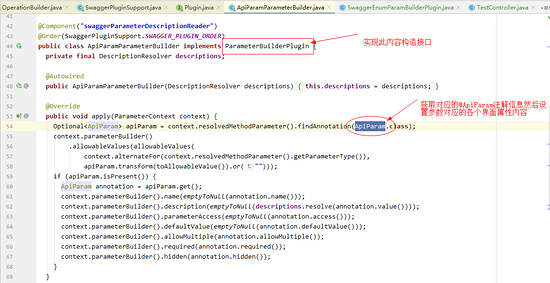JAVA中自定义扩展Swagger的能力，自动生成参数取值含义说明，提升开发效率