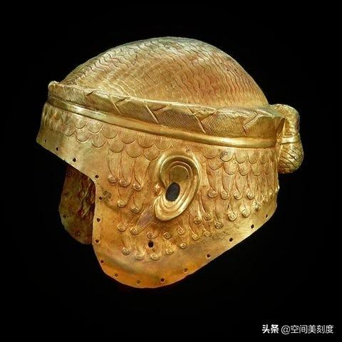 石头盔,苏美尔; 公元前2500年.
