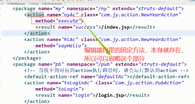 Java Web访问.action_Java Web：action配置，Action接口与ActionSupport基类，跳转，自定义【诗书画 ...