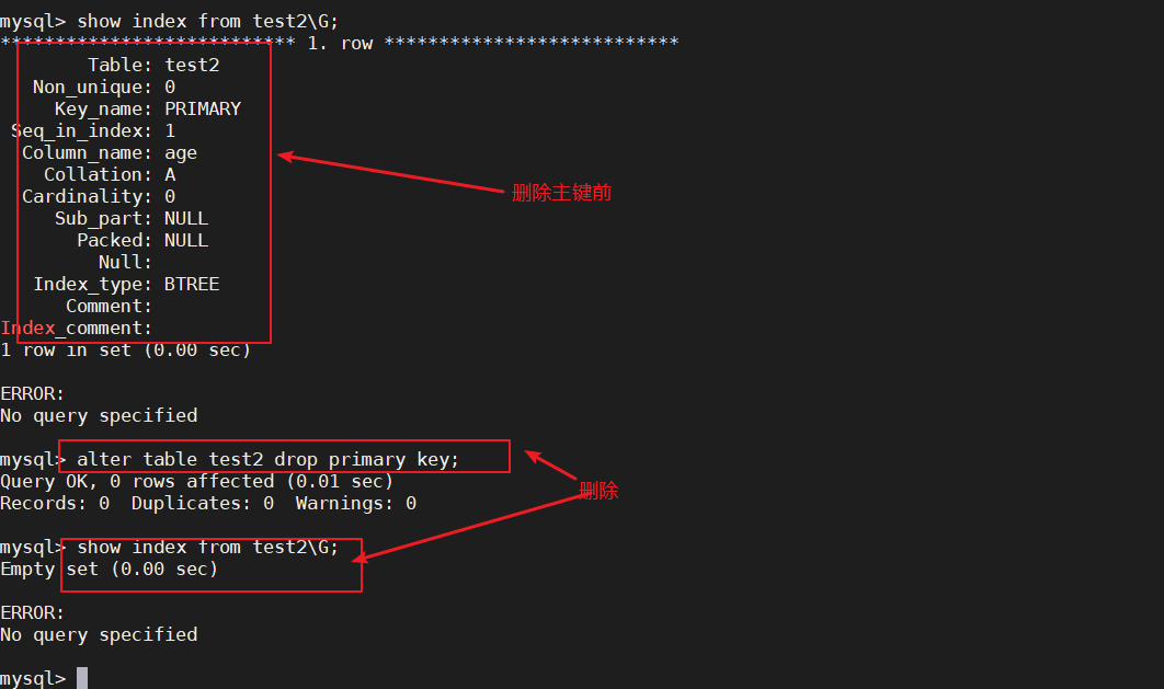 MySQL 索引