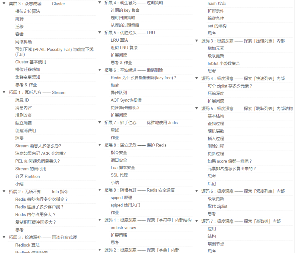 横空出世！培训机构不想让你找到的Redis笔记，实战和原理两开花