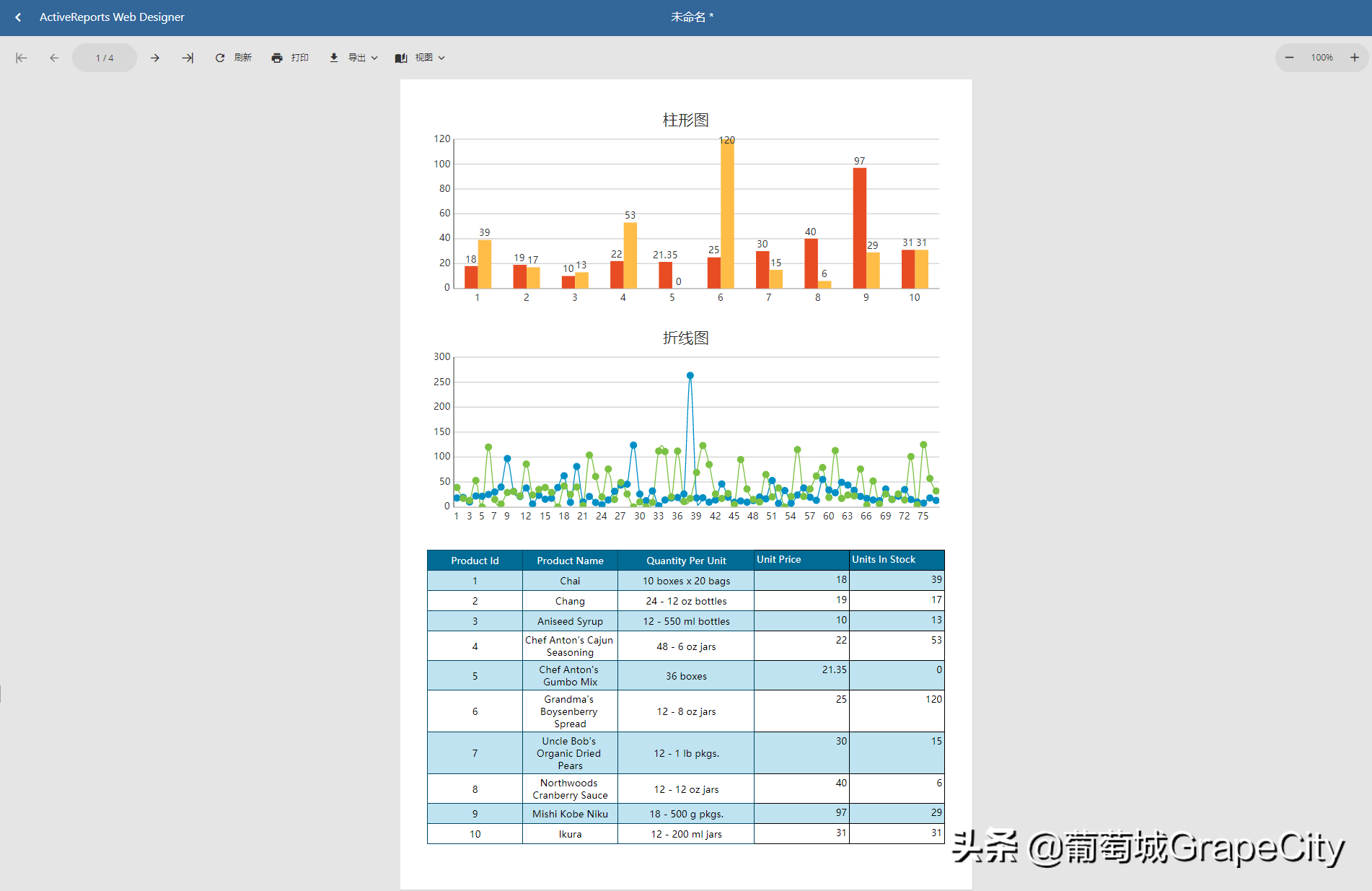 ActiveReports V13 报表控件新特性(1)—Web端在线报表设计器