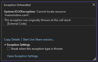 explore-ide-ioexception.png?view=vs-2022