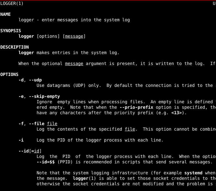 Linux logger命令用法教程及示例-CSDN博客