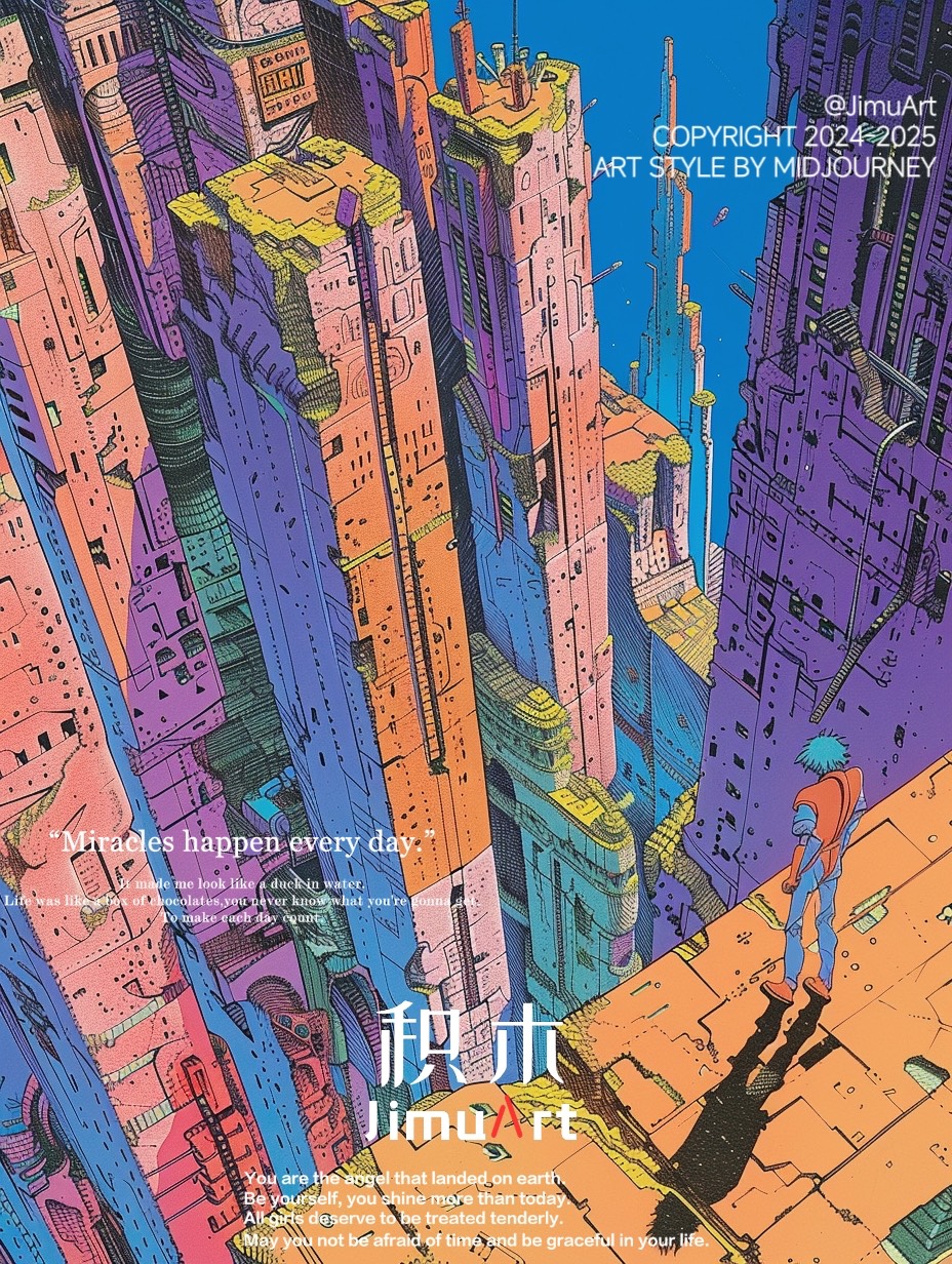 Midjourney每日艺术家分享｜By Moebius