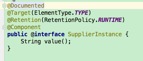 java中target是什么意思_Java注解Retention、Documented、Target的含义