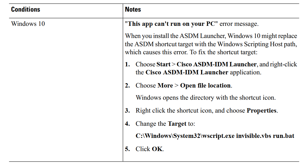 思科ASA SDM7.4在Windows10中无法运行问题解决---By 年糕泰迪_cisco_04