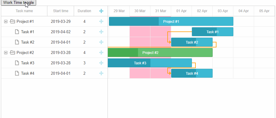 甘特图教程：如何在DHTMLX Gantt中使用工作时间和日历