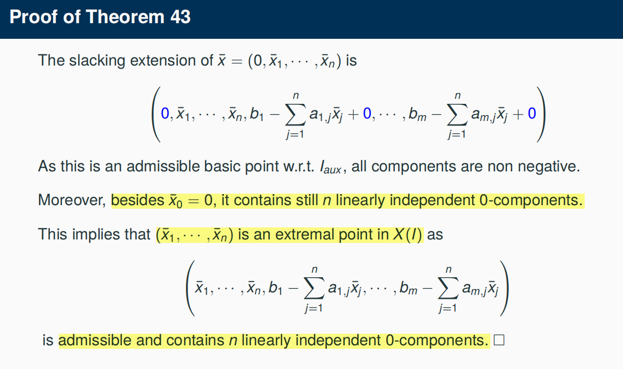 Proof of Theorem 43