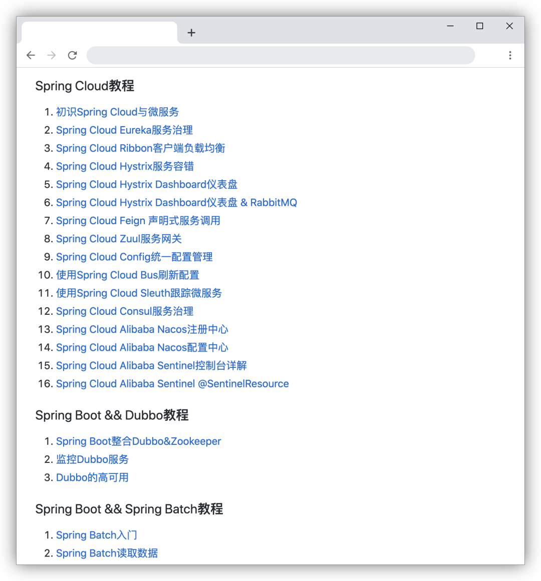 Github点赞接近 70k 的Spring Cloud学习教程+实战项目推荐！牛批