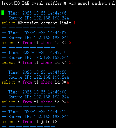 【Mysql】基于MySQL协议的抓包工具