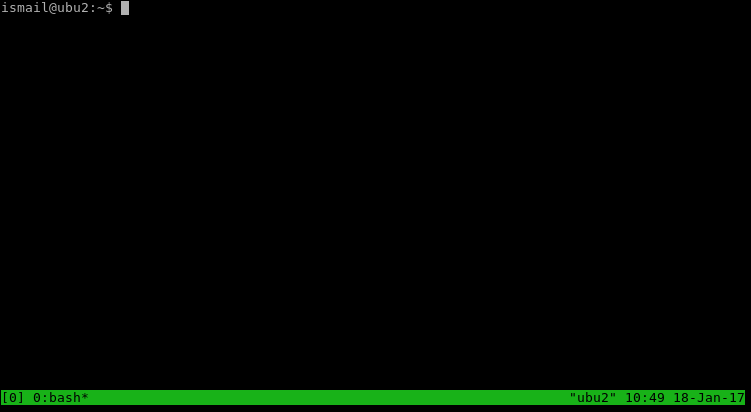 Start Tmux