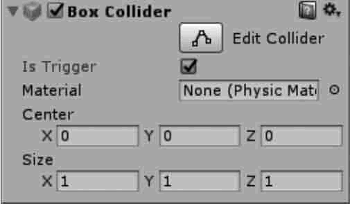 Unity 3D 碰撞体（Collider）|| Unity 3D 触发器（Trigger）