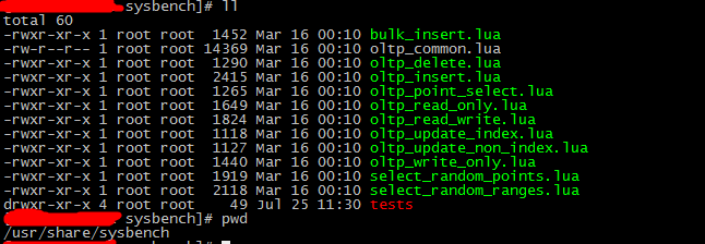 sysbench mysql_通过sysbench工具实现MySQL数据库的性能测试