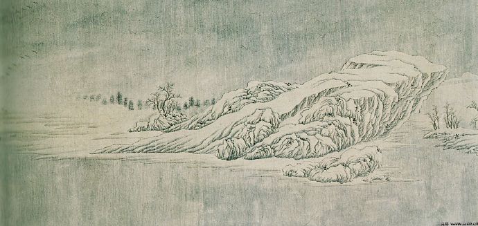 王维--充满诗意与禅味的水墨山水画卷
