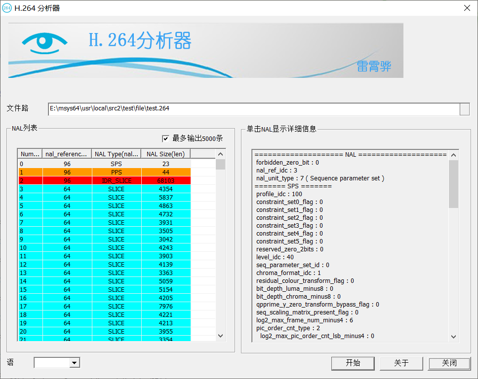 FFmpeg开发笔记（三十三）分析ZLMediaKit对H.264流的插帧操作_流媒体_02