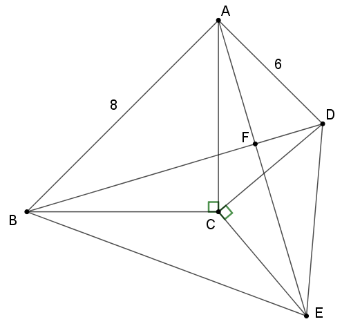 css3三角形初中数学共顶点等腰直角三角形模型例题讲解