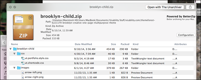 quicklook-zip-file