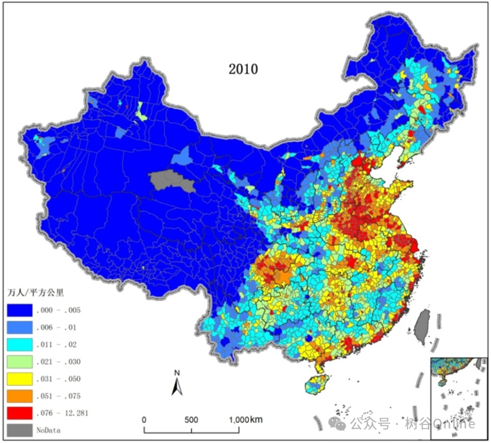 中国生态环境胁迫数据（栅格/县域尺度）-为研究生态环境压力提供数据支撑