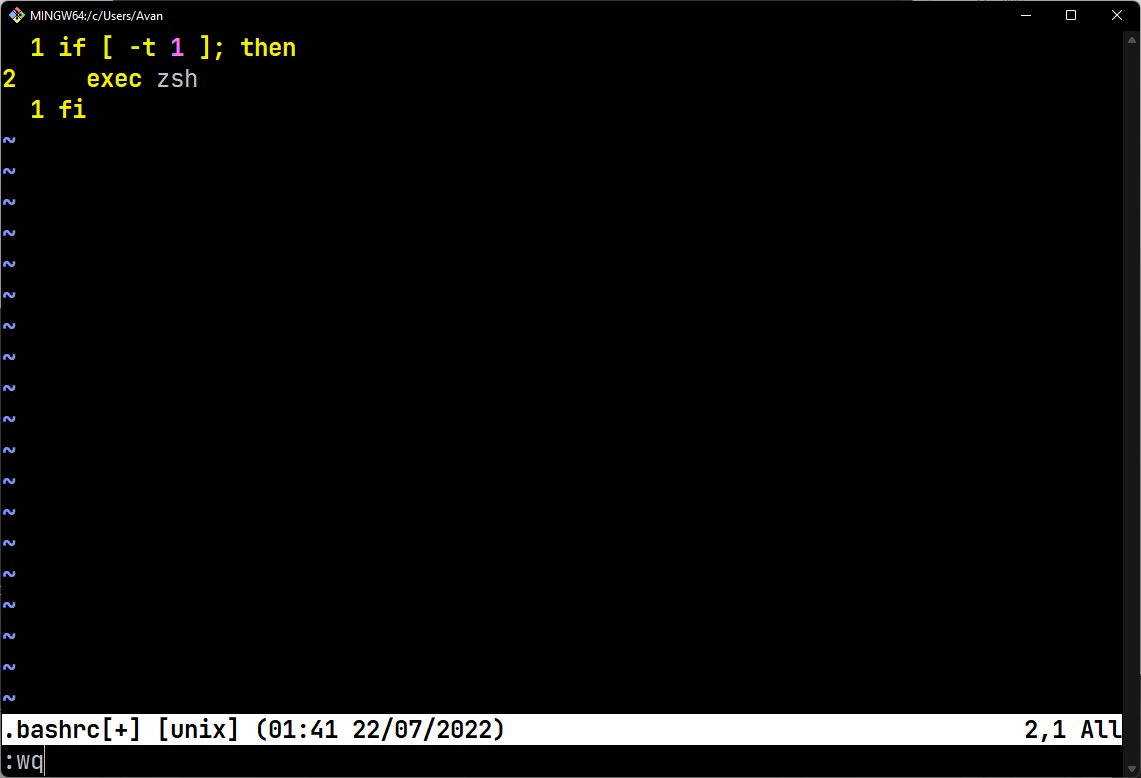 Windows在gitbash安装zsh_git bash zshCSDN博客
