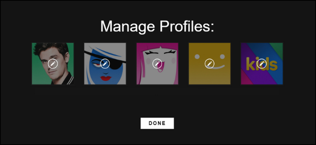 Profile Selection Netflix