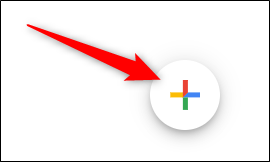 Hover over the multicolored plus sign in the bottom-right corner.