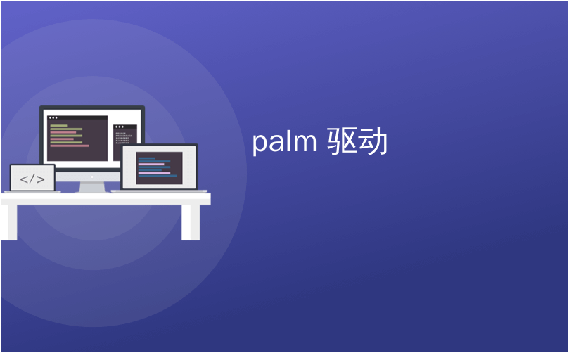 palm 驱动