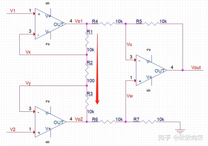 差分放大电路差模共模公式运放传说中的差分放大电路有实际算过吗