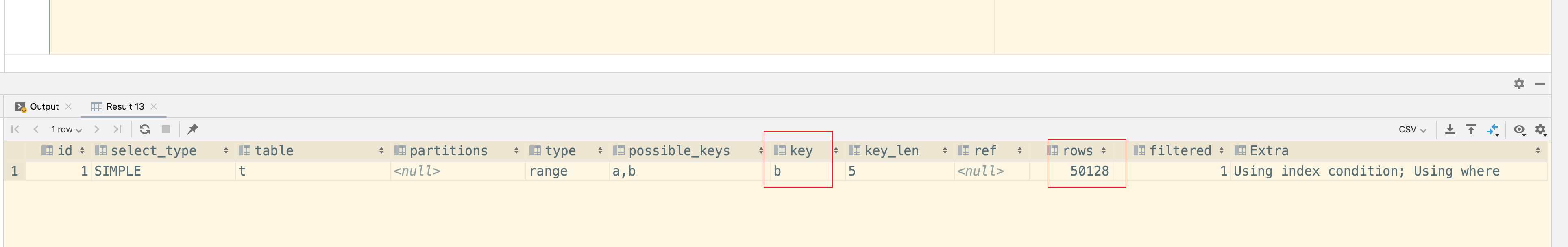 MySQL执行计划误选索引及修改方案