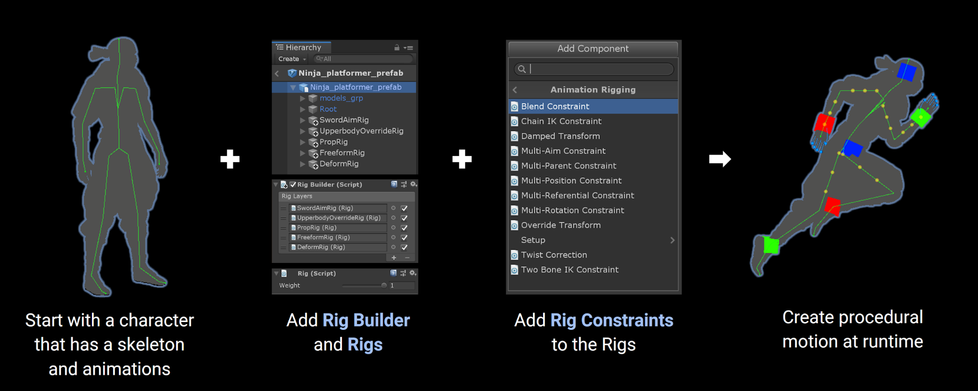unity 等待...动画_介绍Unity 2019.1的动画索具预览包CSDN博客