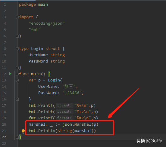 Go语言编程从入门到精通，json编码、json解码