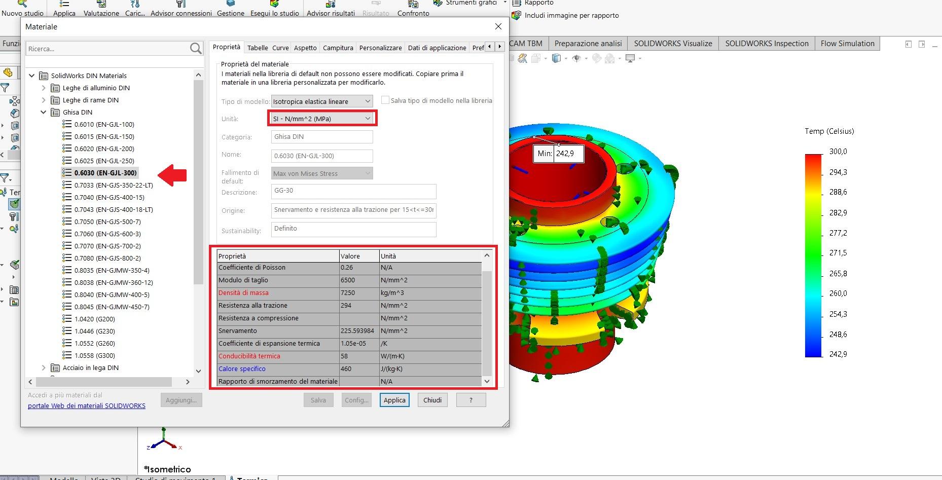 SolidWorks Simulation内燃机气缸内的温度变化的图2