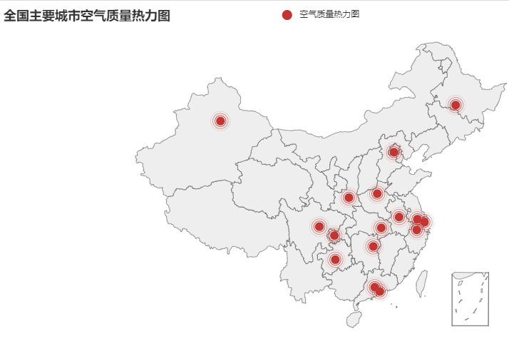 pyecharts 画地图(热力图)(世界地图，省市地图，区县地图)