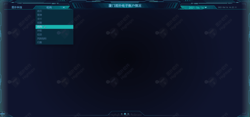 金融运维一体化，资产数据可视化