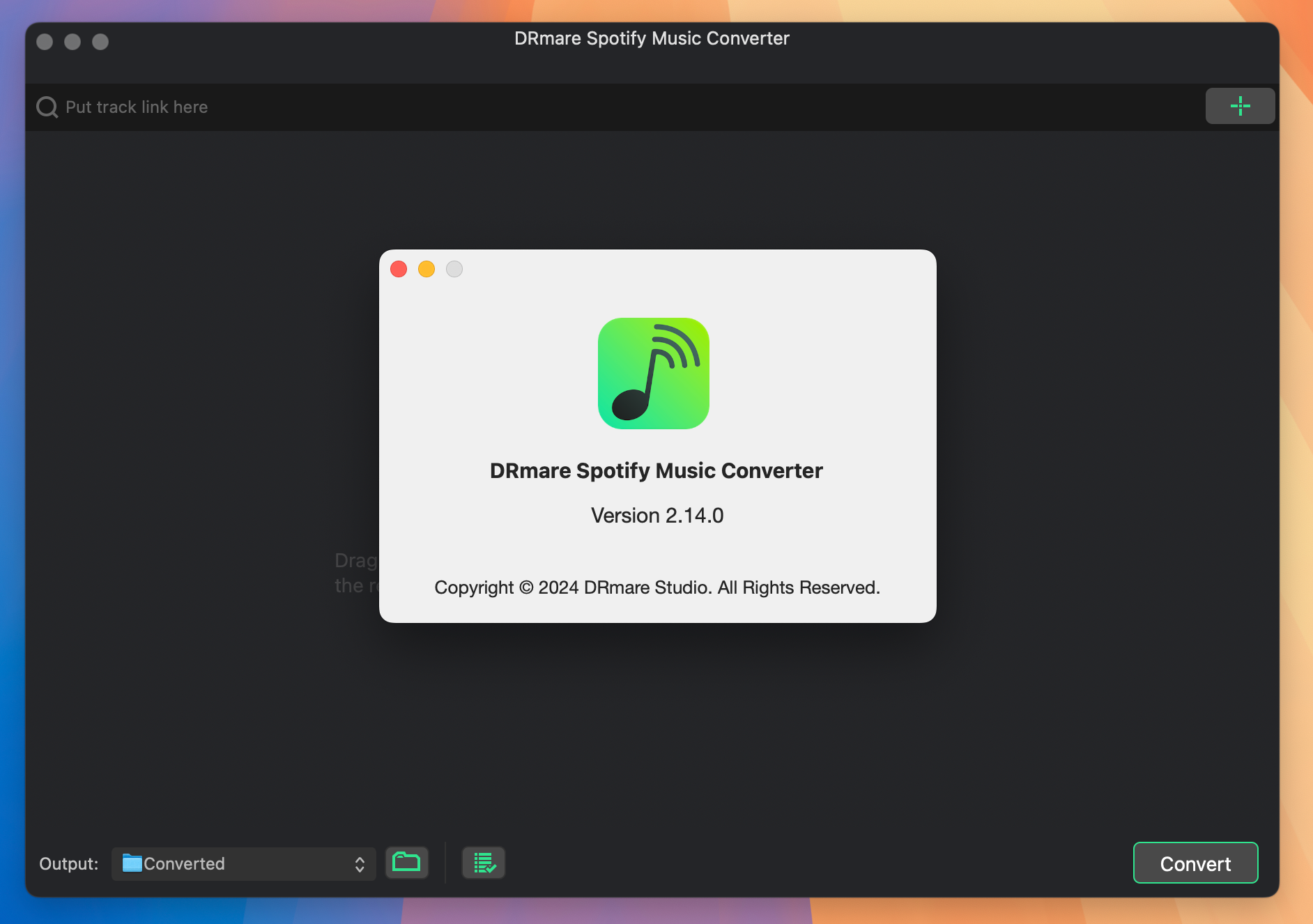 DRmare Music Converter for Spotify for Mac v2.14.0 Spotify音乐转换软件 激活版-1
