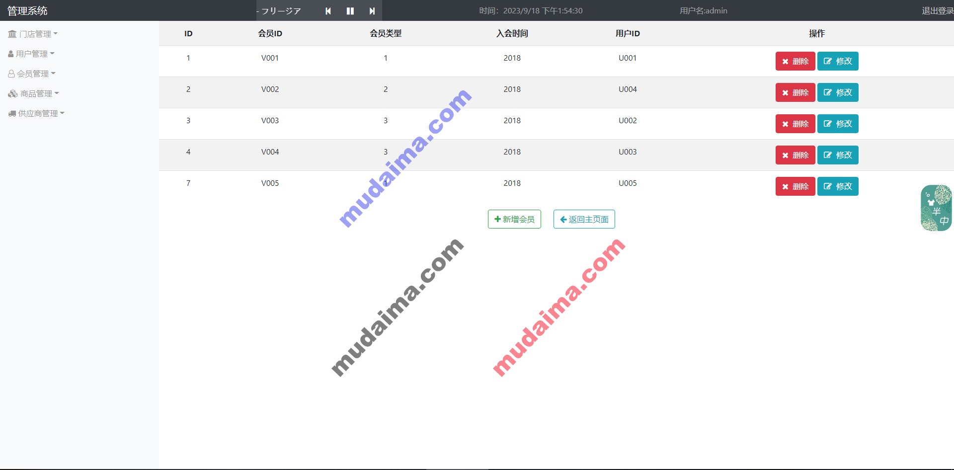 【S103】基于springboot的便利店管理系统项目源码  java源代码