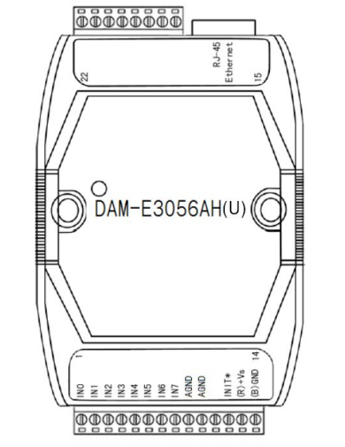 DAM-E3056AH 8路单端/4路差分模拟量输入_电压测量