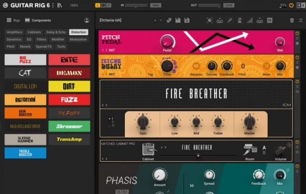 经典吉他效果器-Native Instruments Guitar Rig Pro v6.2.4 CE-win