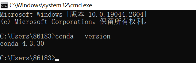 conda版本