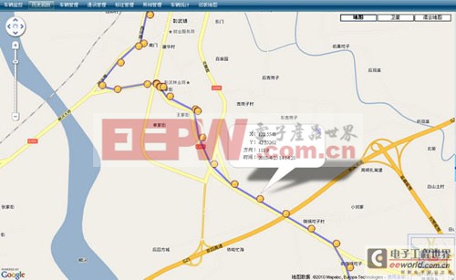 车载gps位置服务器,车载GPS监控系统工作原理简介