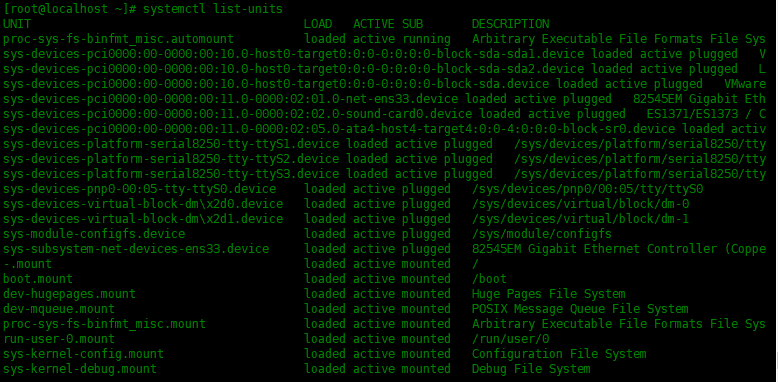 Use Systemctl command to manage system services Use Systemctl command to manage system services