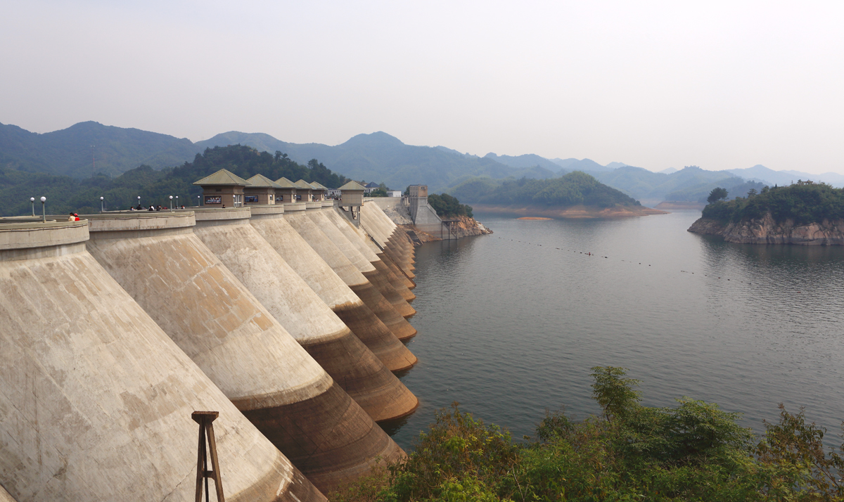 富源石坝水库图片