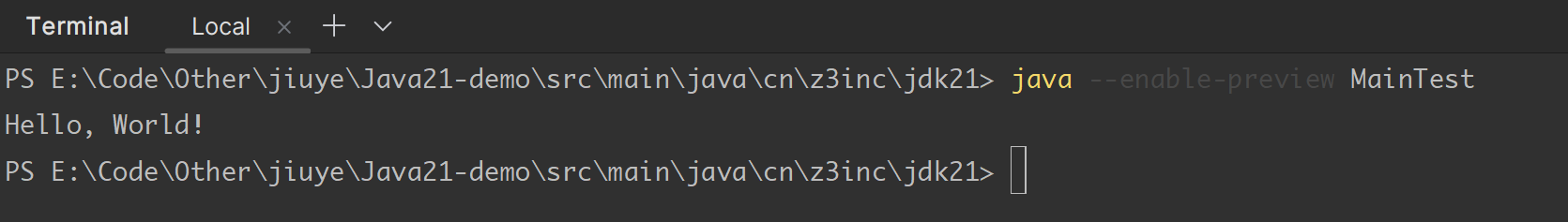 Java21 新特性